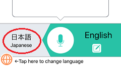 VoiceTra画面